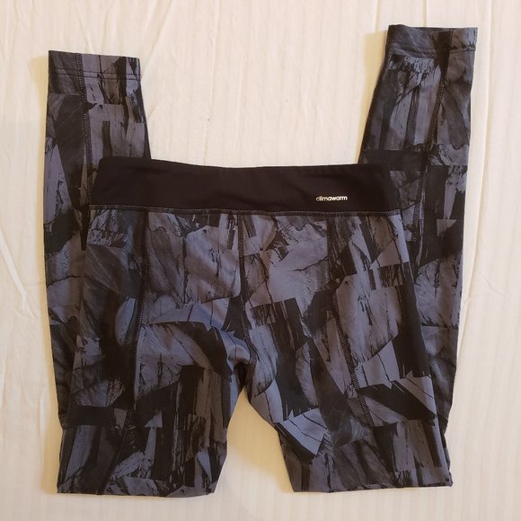 Adidas Climawarm Women's Medium Leggings Cold Weather Tight - Picture 2 of 7